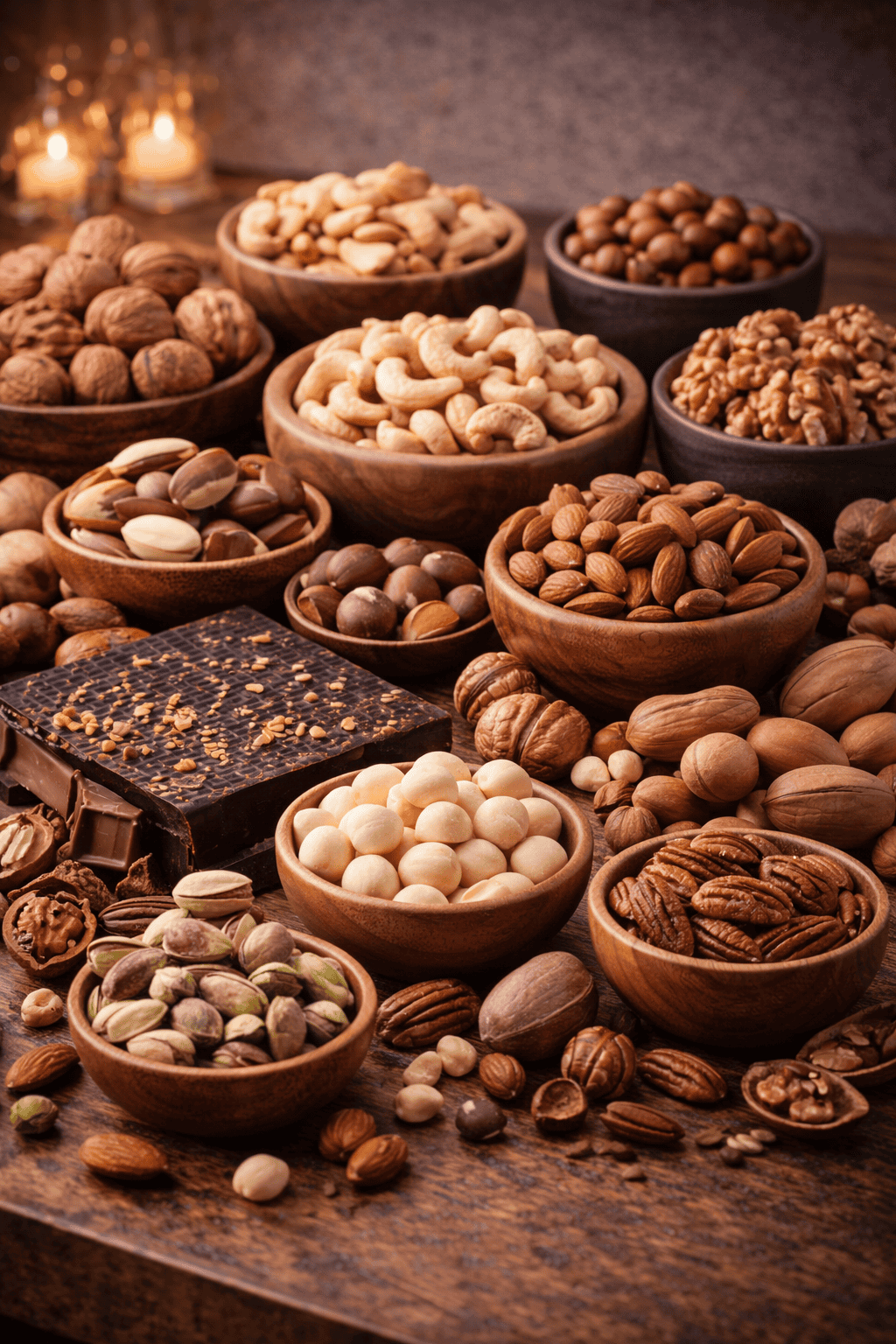 مكسرات بأنواعها