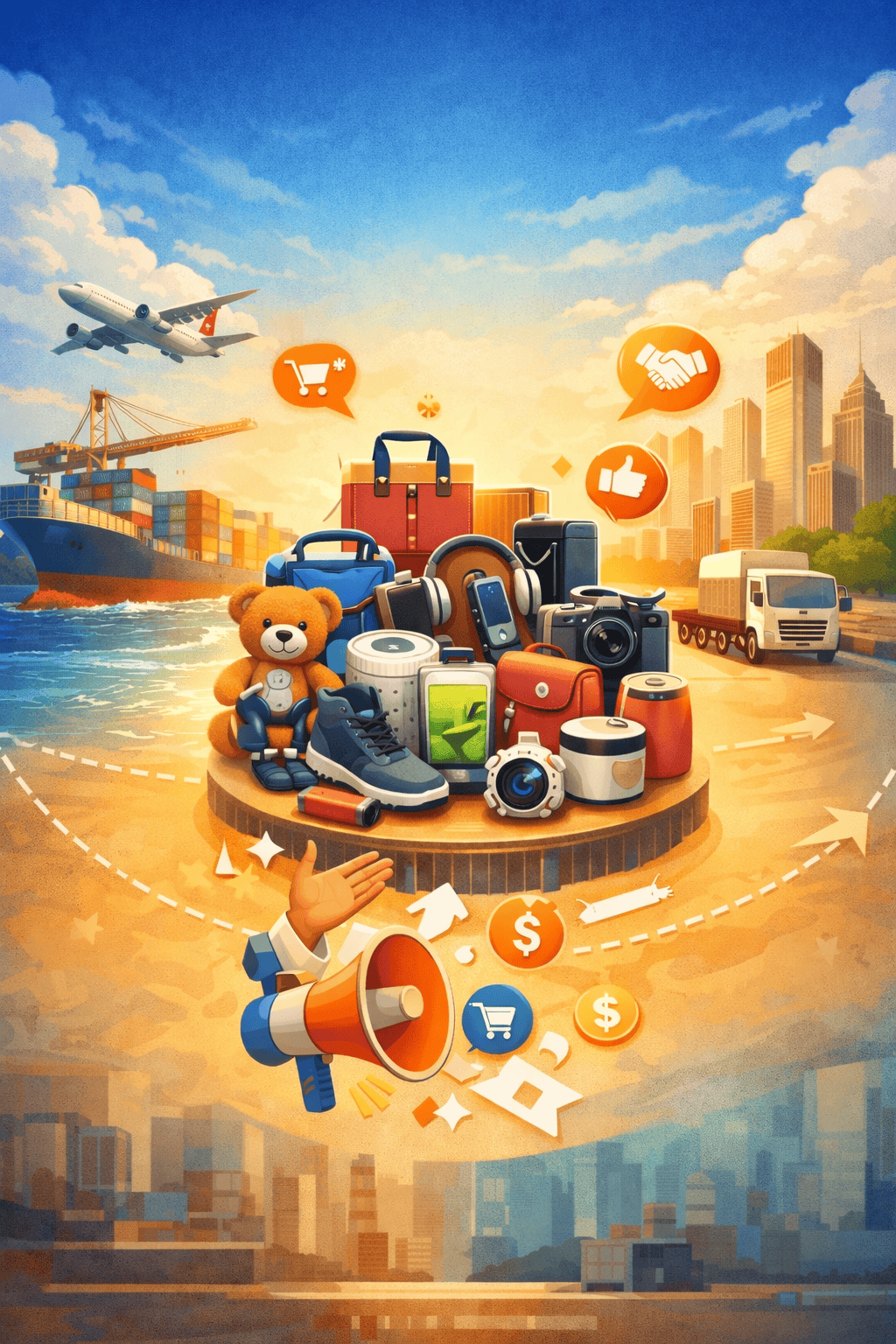 تسويق سلع ومنتجات المستوردين المصغّرين والتعريف بها للتجار