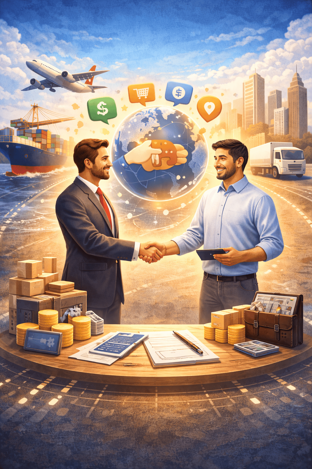 التسويق لخدمات الوساطة التجارية