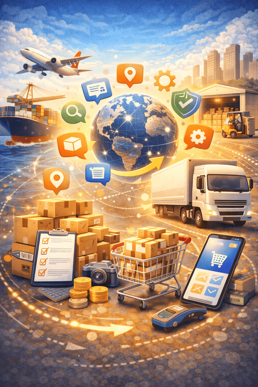 التسويق للحلول اللوجستية المرتبطة بالاستيراد المصغّر