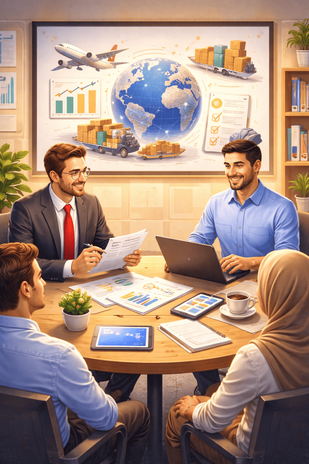 التسويق للخدمات الاستشارية في مجال التجارة المصغّرة