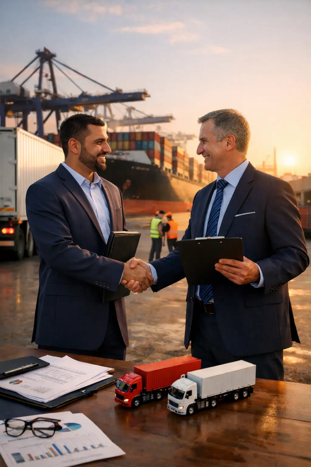 شاحن / ناقل بضائع أبحث عن إبرام صفقة شراكة